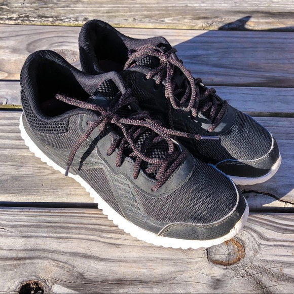 - Athletic Works Men’s Black Sneakers SZ 7.5! LIKE NEW! - Picture 1 of 12